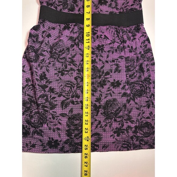 Silence + Noise Urban Outfitters Strapless Fairy Sexy Witchy Purple/Black SZ L - Picture 8 of 8